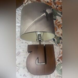 LIKE NEW RARE Pottery Barn Teen PB Teen Snowboarding Wood Lamp RETAILS $120